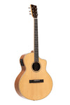 STAGG Orchestra cutaway acoustic-electric guitar with spruce top, 45 series