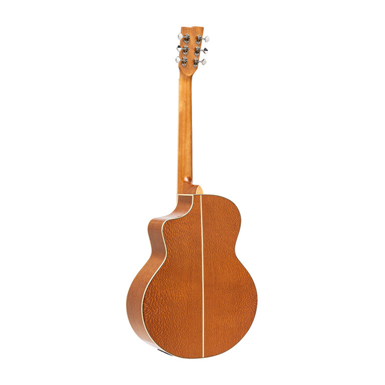 STAGG SA45 OCE-LW Orchestra cutaway acoustic-electric guitar with spruce top, 45 series
