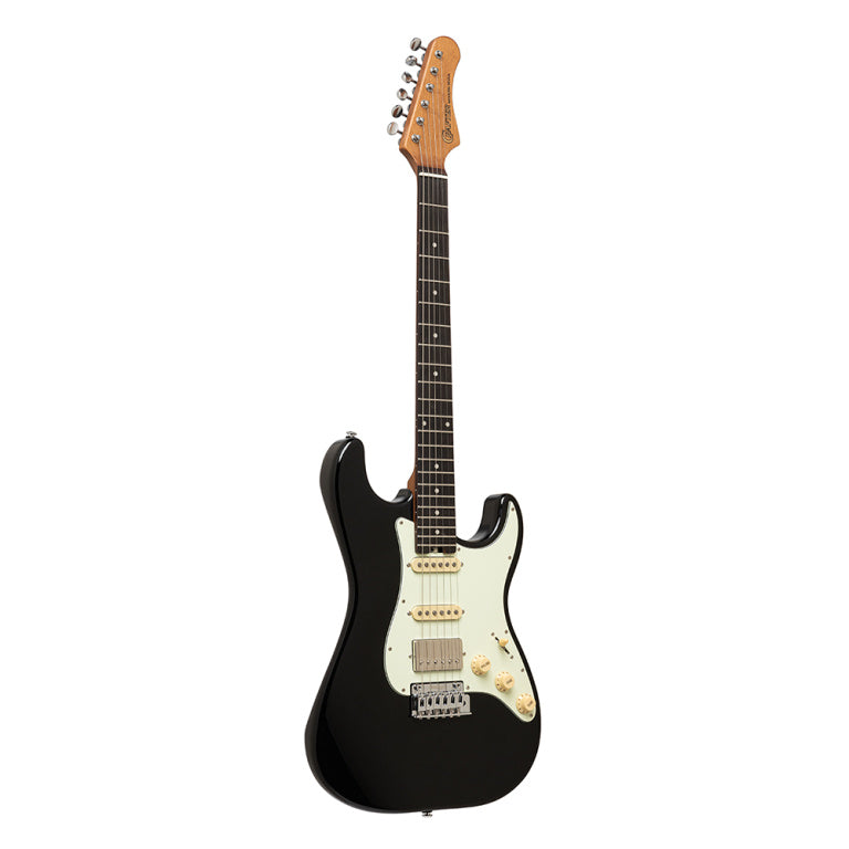 CRAFTER SEOUL SVVSR CB Solid body electric guitar Modern Seoul series - Cosmic black finish - with gig bag Cosmic black