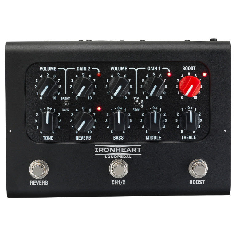 LANEY BCC-LOUDPED-IMM Loudpedal 60-watt 2 channel Ironheart amplifier, Martin Miller signature