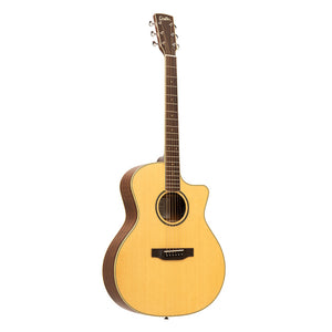 CRAFTER ES-MAHO GCE NAT ES series, Grand Auditorium cutaway acoustic-electric guitar