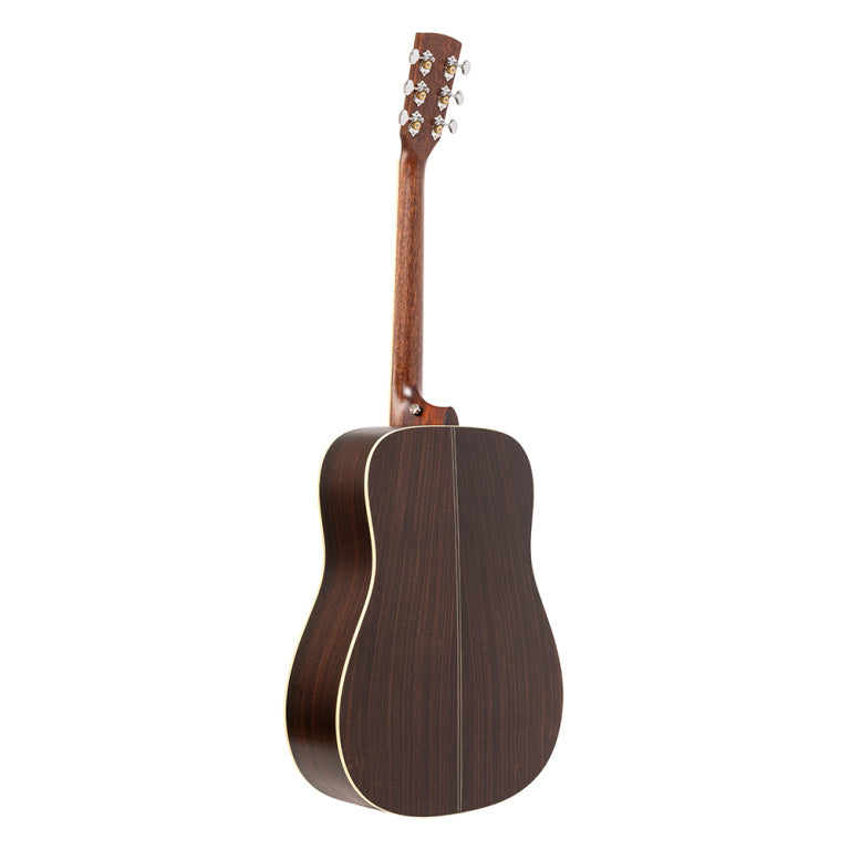 CRAFTER ES-ROSE DE NAT ES series, Dreadnought acoustic-electric guitar with solid spruce top
