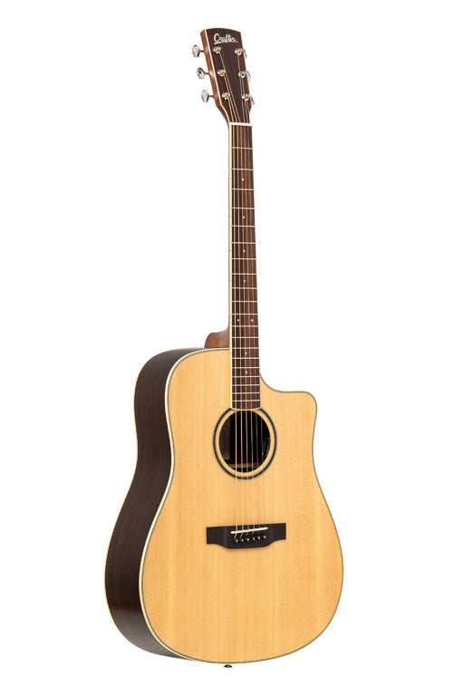 CRAFTER ES-ROSE DCE NAT ES series, Dreadnought cutaway acoustic-electric guitar with solid spruce top