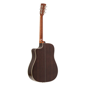 CRAFTER ES-ROSE DCE NAT ES series, Dreadnought cutaway acoustic-electric guitar with solid spruce top