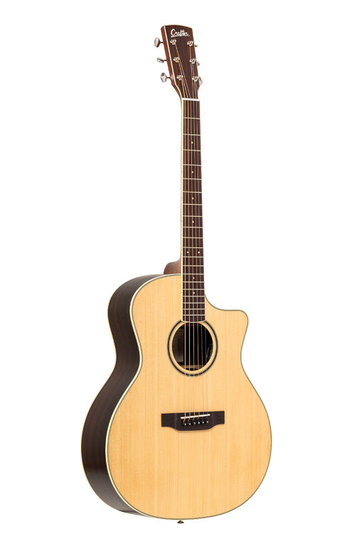 CRAFTER ES-ROSE GCE NAT ES series, Grand Auditorium cutaway acoustic-electric guitar