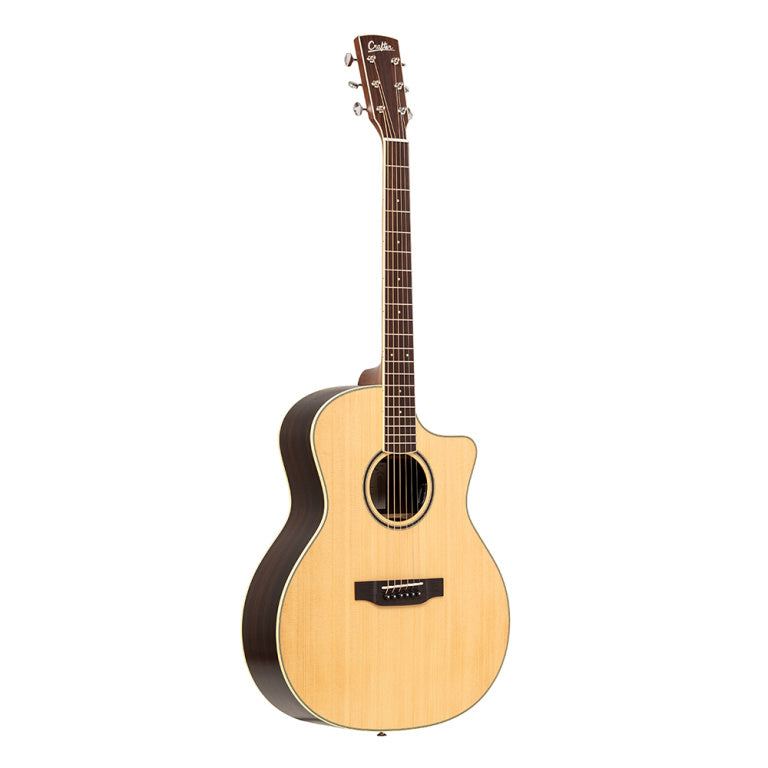 CRAFTER ES-ROSE GCE NAT ES series, Grand Auditorium cutaway acoustic-electric guitar