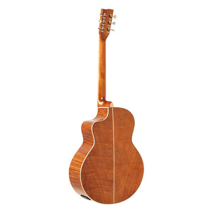 STAGG SA45 OCE-FM Orchestra cutaway acoustic-electric guitar with spruce top, 45 series