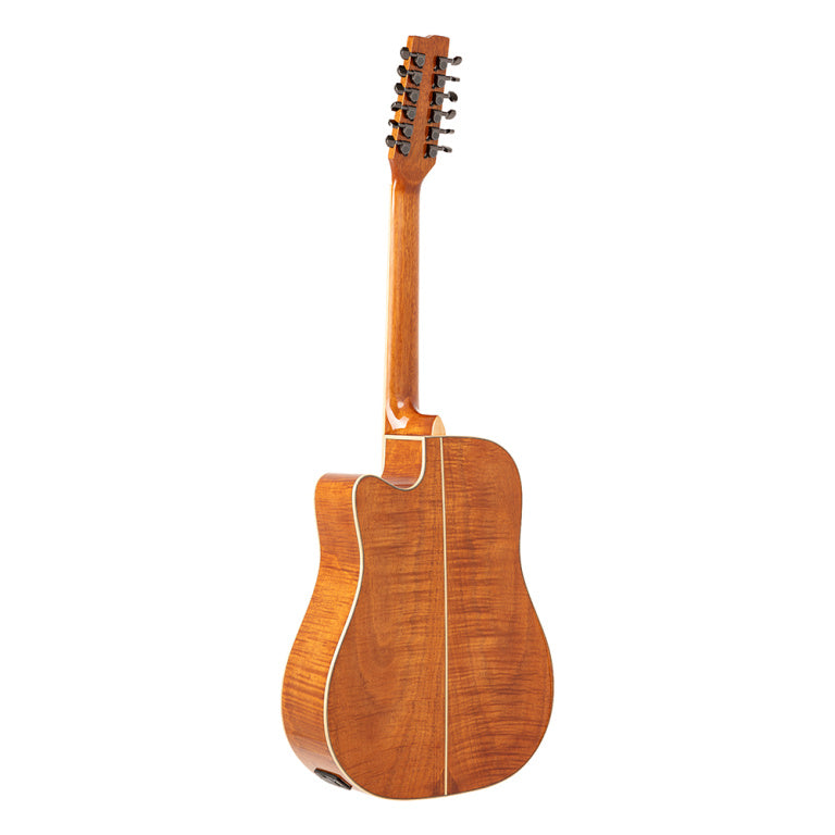 STAGG SA45 DCE-FM/12 Dreadnought 12 Strings cutaway acoustic-electric guitar