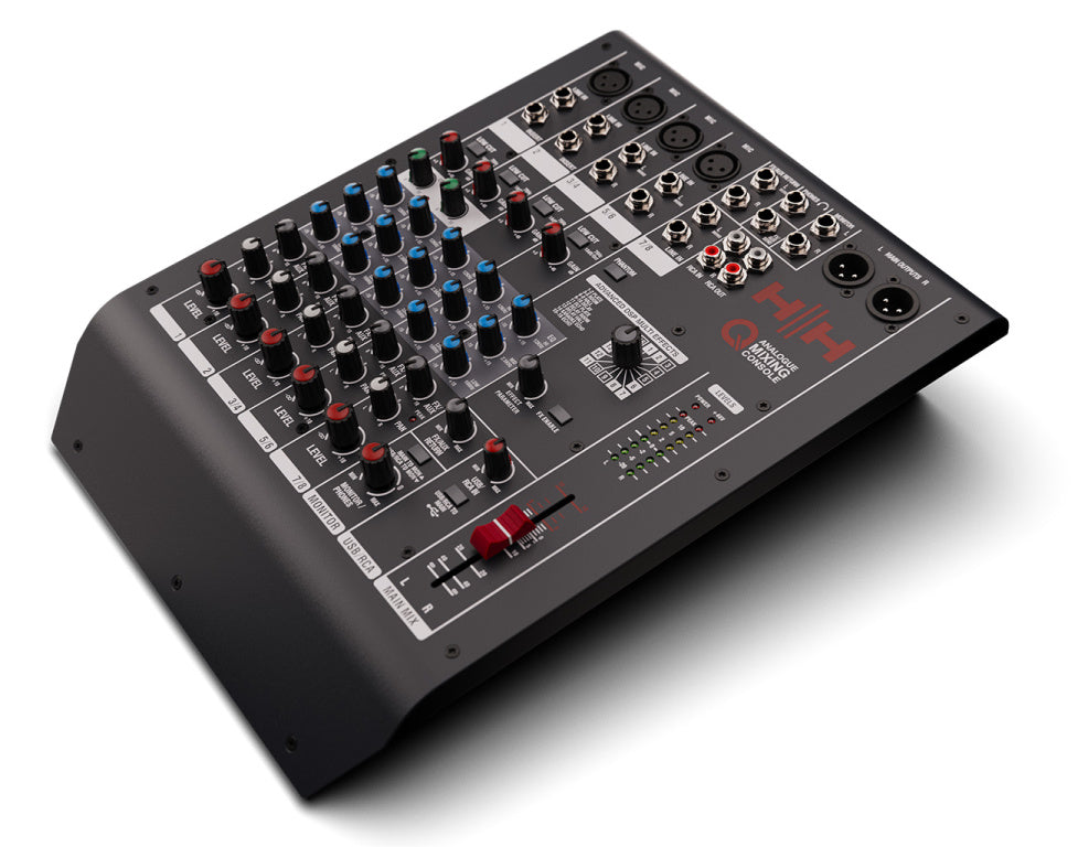 HH AUDIO Q8FX 8 Channel Stereo Mixing Console w/ DSP