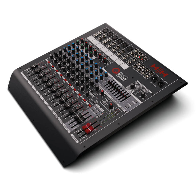 HH AUDIO Q12FX 12 Channel Stereo Mixing Console w/ DSP