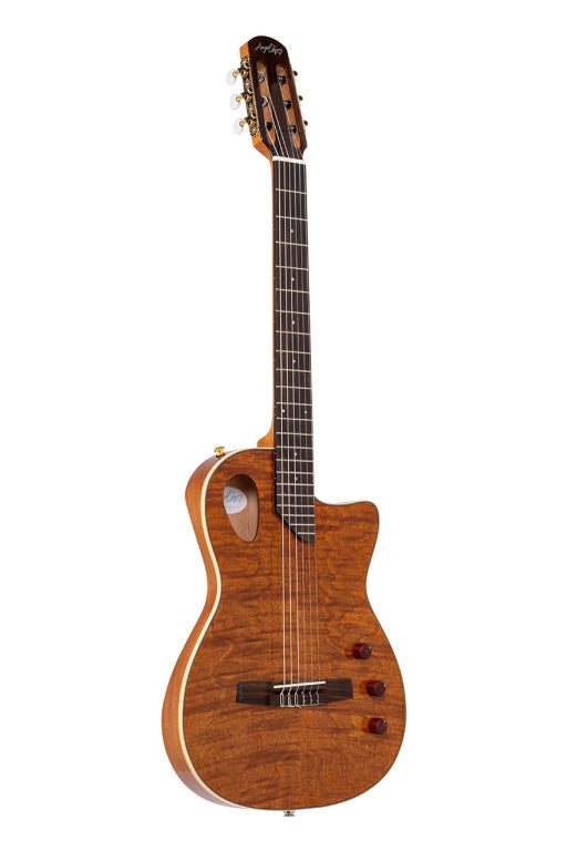 ANGEL LOPEZ SHERRY CE N Hybrid Nylon Electric Semi-acoustic guitar - Natural