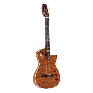 ANGEL LOPEZ SHERRY CE N Hybrid Nylon Electric Semi-acoustic guitar - Natural