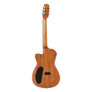 ANGEL LOPEZ SHERRY CE BK Hybrid Nylon Electric Semi-acoustic guitar - Black