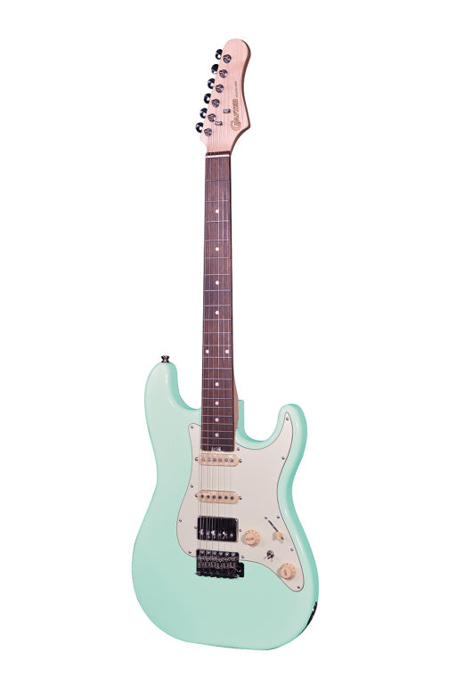 CRAFTER SERA S RW AG Solid body S style guitar Modern Sera series, with bag - Ara green finish