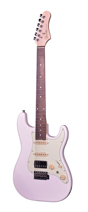CRAFTER SERA S RW SP Solid body S style guitar Modern Sera series, with bag, Seoul pink finish