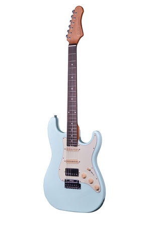 CRAFTER SEOUL SVVSR DB Solid body S electric guitar Modern Seoul series, with gig bag - Day blue finish