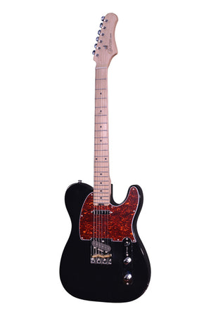 CRAFTER CREMA T MP CB Solid body T style guitar Crema series, with bag - Cosmic black finish