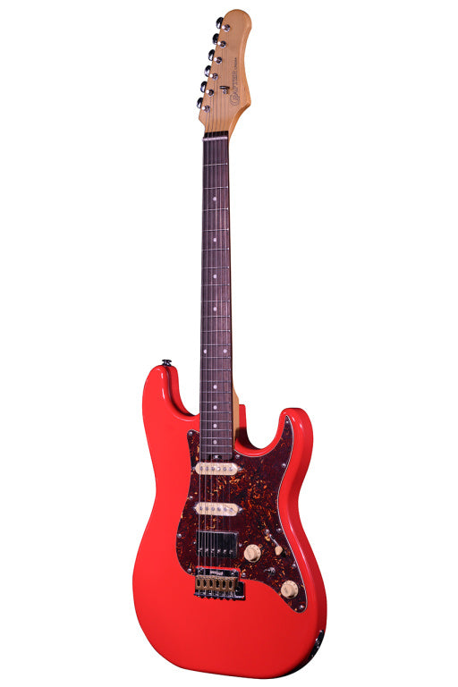CRAFTER CREMA S RW VR Solid body S electric guitar Crema series, with gig bag - Vintage red finish