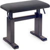 PBH 780 RWM VBK Hydraulic piano bench, rosewood colour, matt, with fireproof black velvet top Stagg