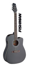 STAGG Bass guitar electric-acoustic jumbo with cutaway