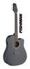 STAGG Bass guitar electric-acoustic jumbo with cutaway