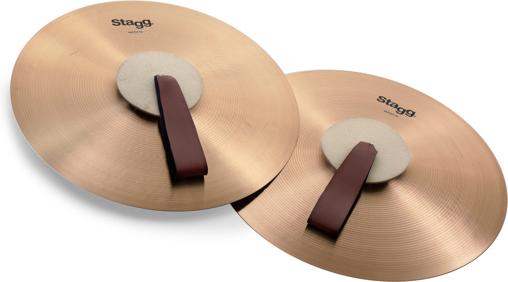 STAGG 16" Marching/Concert cymbals - Pair