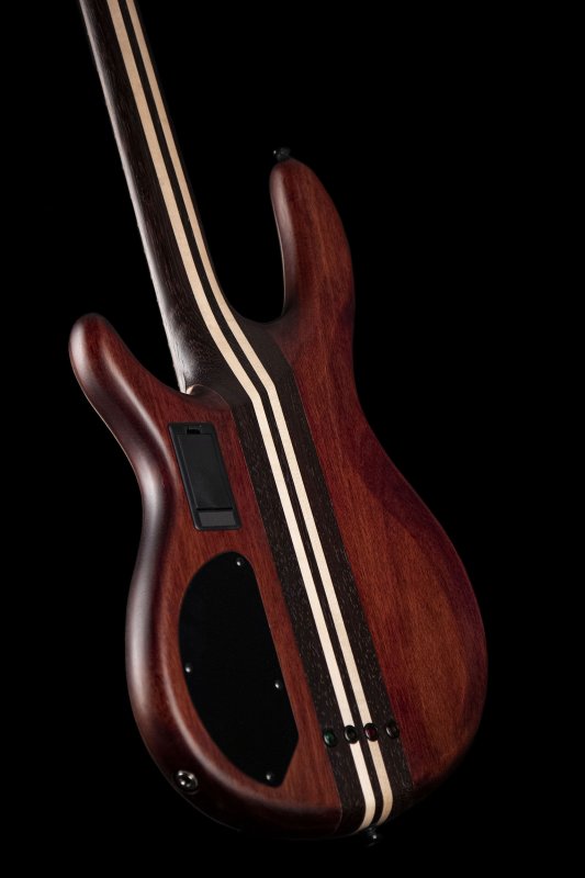 Cort Guitars Cort A4ULTRAENB Artisan Series A4 Ultra Ash Bass Guitar - Etched Natural Black