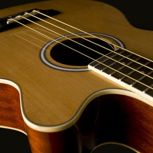 Washburn AB5K-A-U AB5 Cutaway Acoustic Electric Bass Guitar - Natural