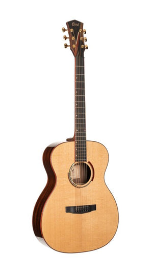 Cort Guitars Cort ABSTRACTDELTA Masterpiece Series Abstract Delta Acoustic-Electric Guitar - Natural Glossy