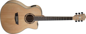 Washburn AG40CEK-A-U AG40CE Apprentice Series Grand Auditorium Cutaway Acoustic Electric Guitar