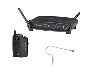 Audio-Technica ATW1101H92TH System 10 Digital Headset Wireless System - Beige
