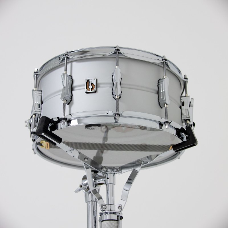British Drum Co. AV-14-65-SN Aviator Series Aluminum Snare. 6 - 5" x 14"