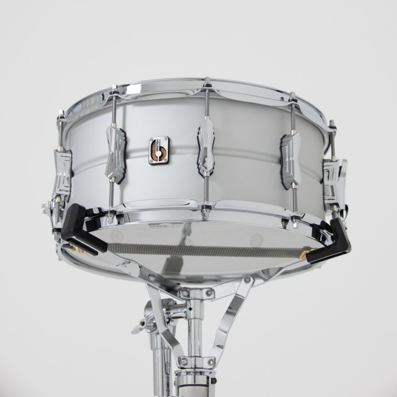 British Drum Co. AV-14-65-SN Aviator Series Aluminum Snare. 6 - 5" x 14"
