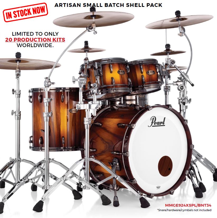 Pearl Limited Edition Masters Maple/Gum Artisan Small Batch Shell Pack MMGE924XSPL/BNT34