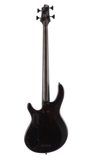 Cort Guitars Cort B4ELEMENTOPBR Artisan Series B4 Element Bass Guitar - Open Pore Burgandy Red