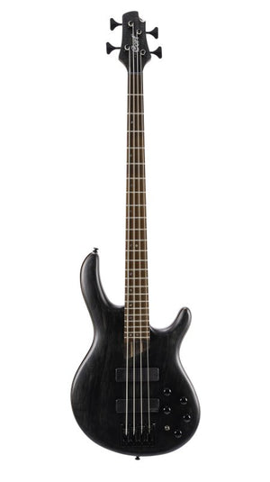 Cort Guitars Cort B4ELEMENTOPTB Artisan Series B4 Element Bass Guitar - Open Pore Black