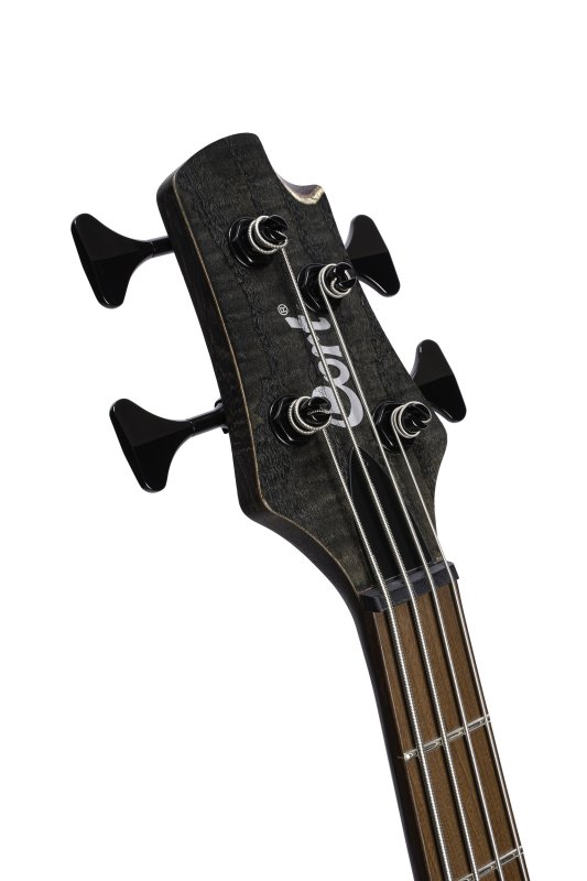 Cort Guitars Cort B4ELEMENTOPTB Artisan Series B4 Element Bass Guitar - Open Pore Black