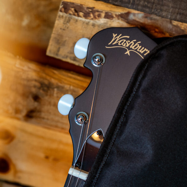 Washburn B8K-A-U B8 Pack Americana Series (5 String) Banjo Pack - Natural
