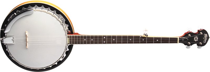 Washburn B9-WSH-A-U B9 Americana Series (5 String) Banjo - Sunburst