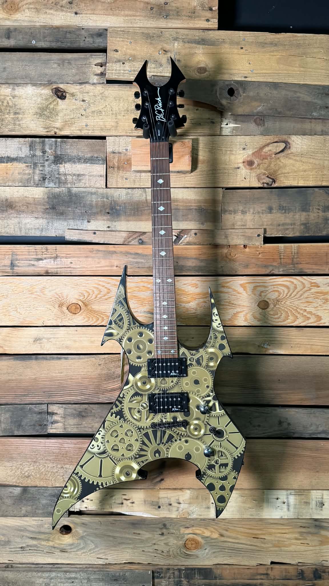 B.C. Rich Beast Art Collection Electric Guitar-Steampunk (Pre-Owned)