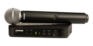 Shure BLX24/SM58-H10 Wireless Vocal System with SM58 - H10 Band