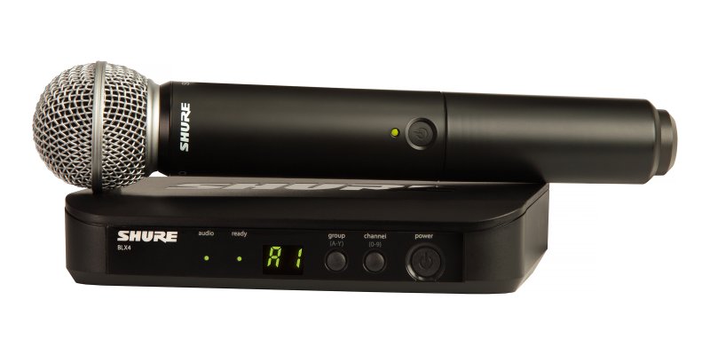 Shure BLX24/SM58-H10 Wireless Vocal System with SM58 - H10 Band