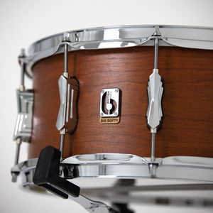 British Drum Co. BS-14-65-SN Big Softy Series Cherry and Balsa Snare. 6 - 5" x 14"