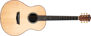 Washburn BTS24S-D-U Elegante S24S Bella Tono Studio Acoustic Guitar - Gloss Natural