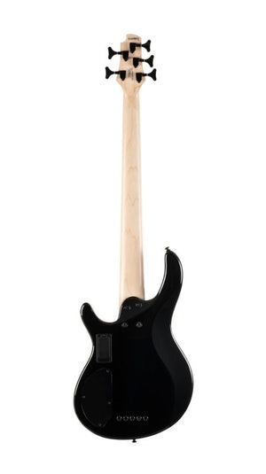 Cort Guitars Cort C5DELUXEBK Artisan Series C5 Deluxe Bass Guitar (5 String) - Black