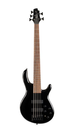 Cort Guitars Cort C5DELUXEBK Artisan Series C5 Deluxe Bass Guitar (5 String) - Black