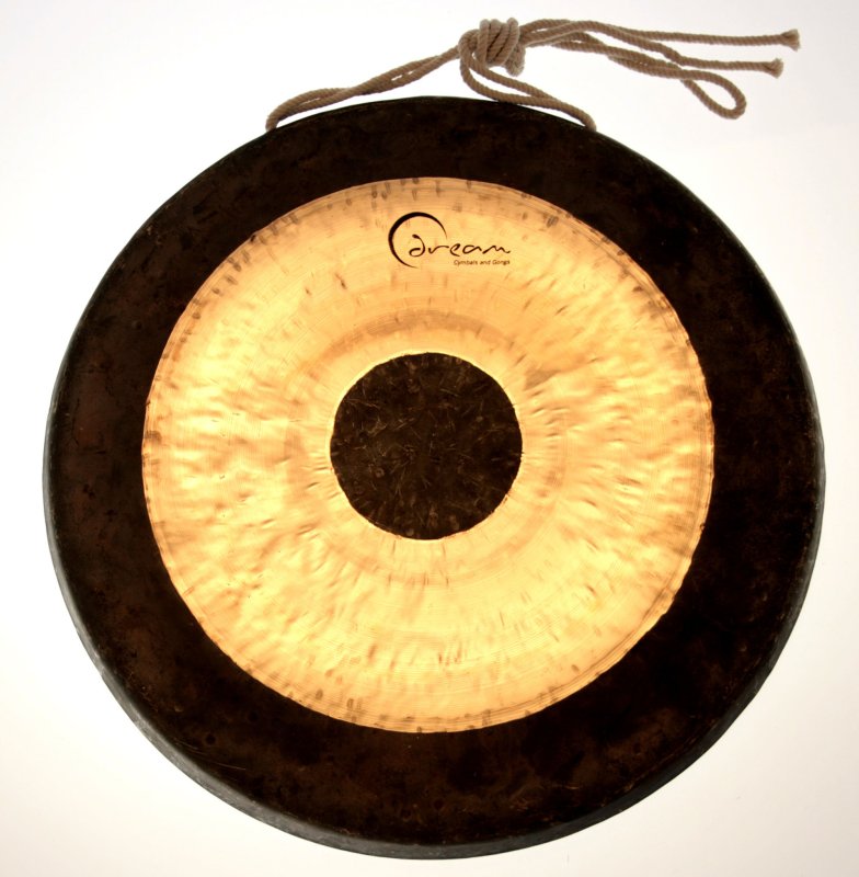 Dream Cymbals and Gongs Dream Cymbals CHAU32 32" Black Dot Chau Gong - CHAU Black Dot Chau Gong