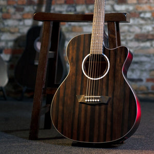 Washburn DFEACE-A-U Ebony ACE
