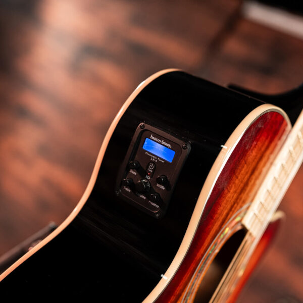 Washburn EA55G-A Festival Series Cutaway Acoustic/Electric Guitar - Koa Burst