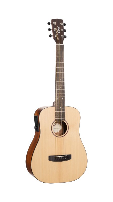 Cort Guitars Cort EARTHGO-OP Earth Series Go Hyvibe Acoustic Electric Guitar - Open Pore Natural